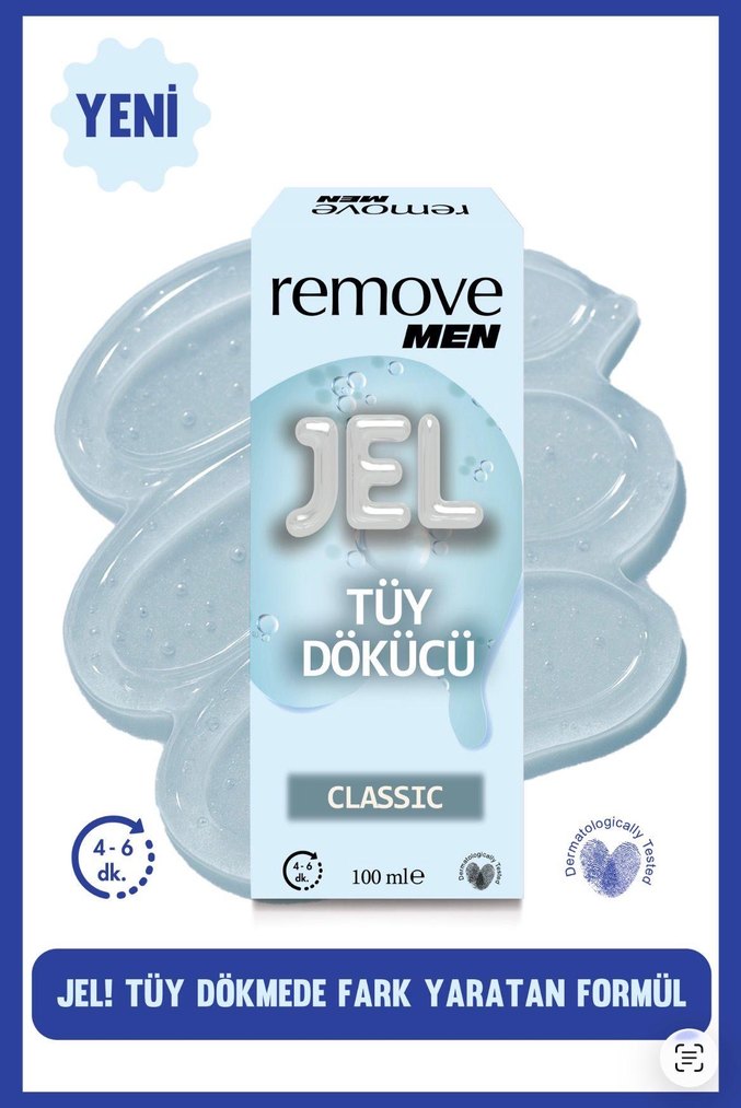 Remove Men Spor Tüy Dökücü Jel 100 ml - Görsel 4