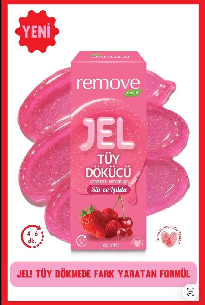 Remove Men Spor Tüy Dökücü Jel 100 ml - Görsel 2