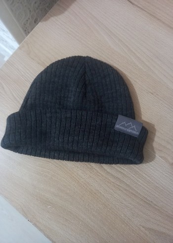 Gri Örgü Kadın Bere - Görsel 2