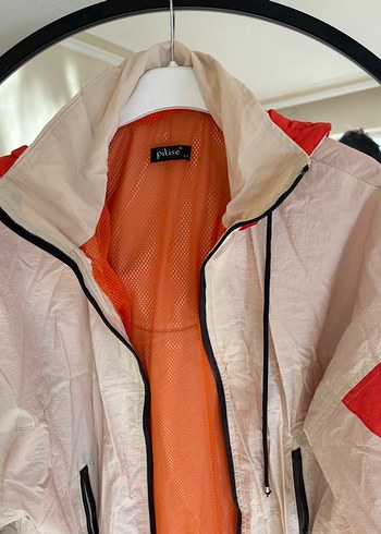 Pembe Midi Boy Kadın Yağmurluk - Görsel 2