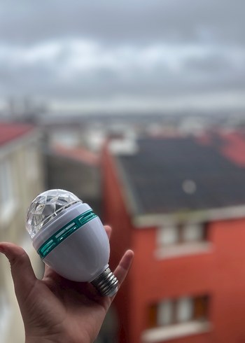 Mavi LED Tavan Lambası - Görsel 2