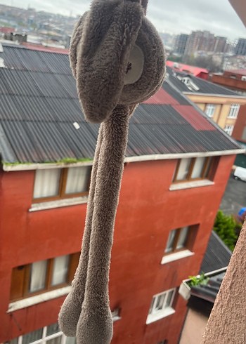 Uzun Kollu Kahverengi Peluş Oyuncak - Görsel 3