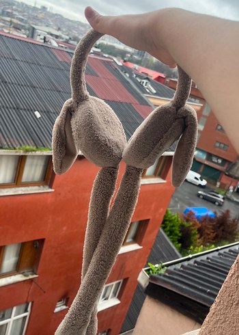 Uzun Kollu Kahverengi Peluş Oyuncak - Görsel 5