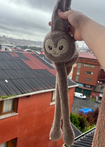 Uzun Kollu Kahverengi Peluş Oyuncak - Görsel 7