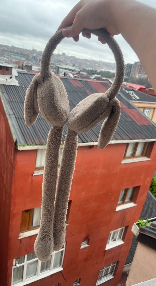 Uzun Kollu Kahverengi Peluş Oyuncak - Görsel 2