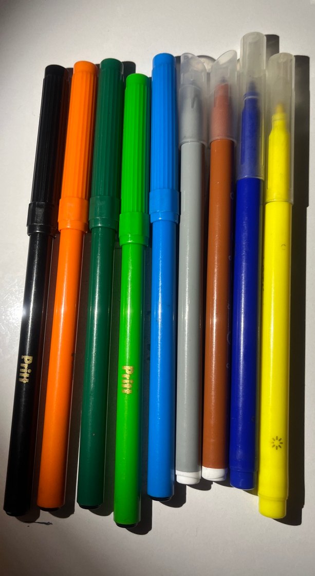 Renkli İnce Uçlu Keçeli Kalem Seti - Görsel 3