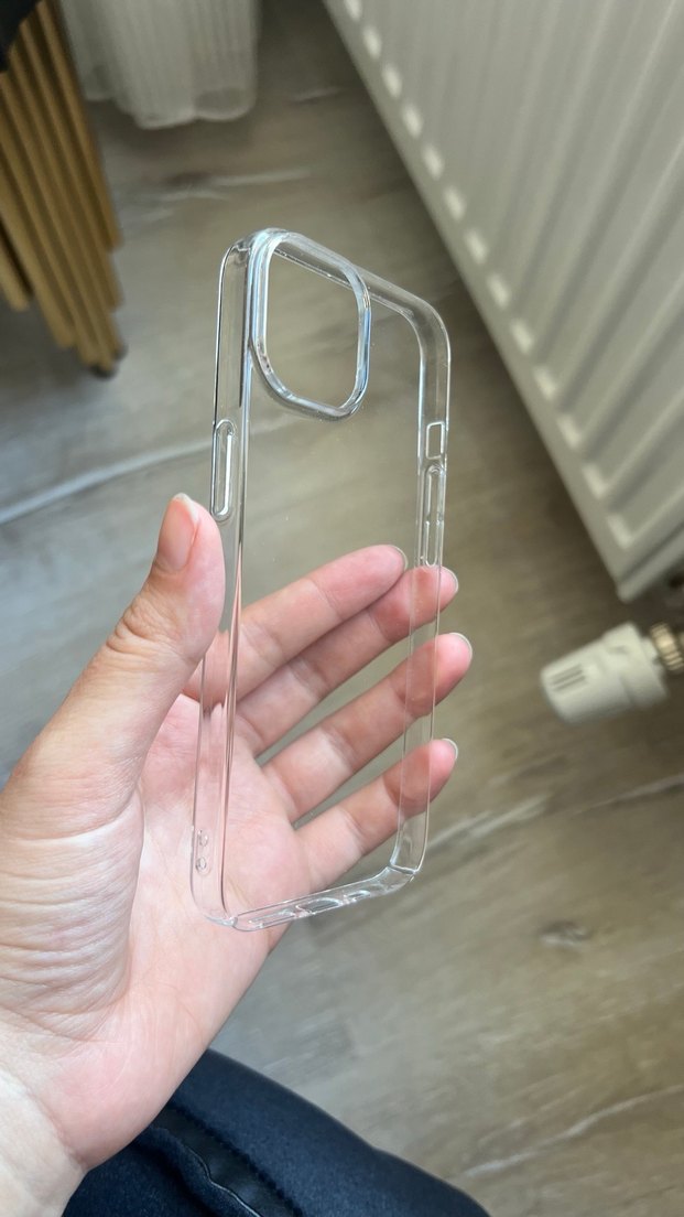 Şeffaf Bej Telefon Kılıfı - Görsel 2