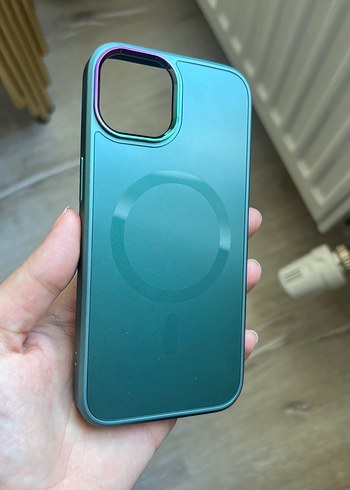 Parlak Koyu Yeşil Telefon Kılıfı - Görsel 2