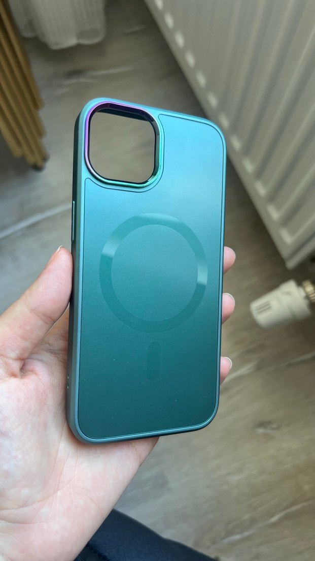 Parlak Koyu Yeşil Telefon Kılıfı - Görsel 2