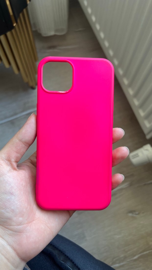 Parlak Pembe Telefon Kılıfı - Görsel 2