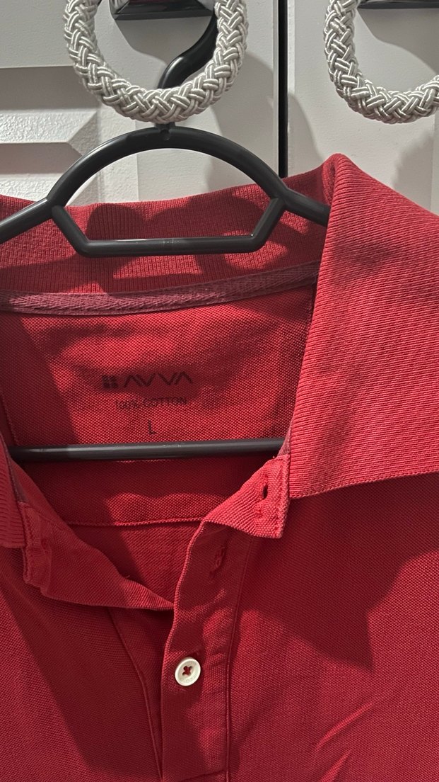 Bordo Erkek Kısa Kollu Polo Tişört - Görsel 2