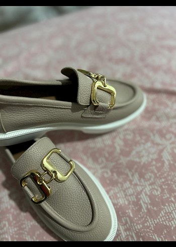 Diğer Kadın loafer bej ayakkabı