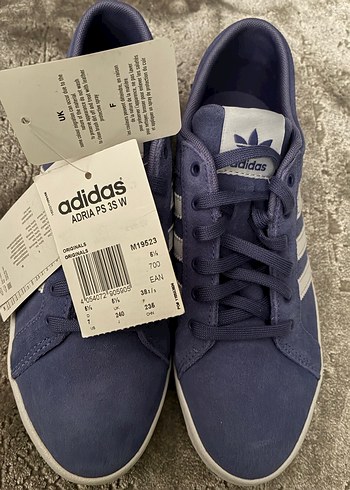 Adidas Kadın Lacivert Süet Spor Ayakkabı - Görsel 2