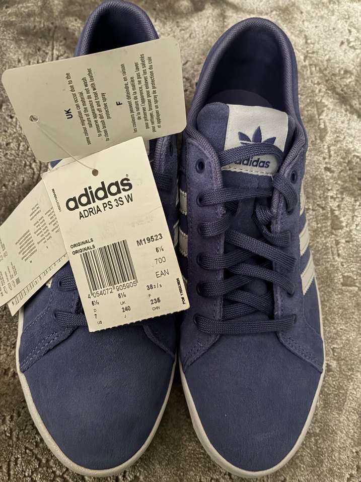 Adidas Kadın Lacivert Süet Spor Ayakkabı - Görsel 2