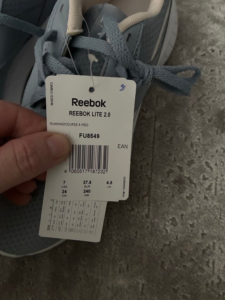 Reebok Gri Bağcıklı Kadın Spor Ayakkabı - Görsel 4