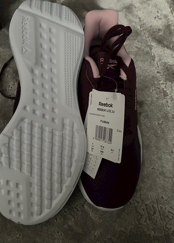 Bordo Bağcıklı Kadın Spor Ayakkabı - Görsel 3