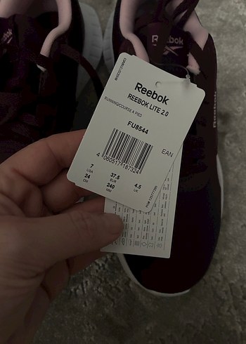 Bordo Bağcıklı Kadın Spor Ayakkabı - Görsel 2