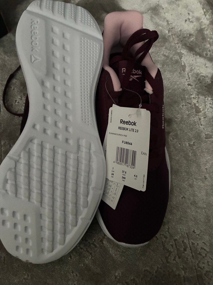 Bordo Bağcıklı Kadın Spor Ayakkabı - Görsel 3