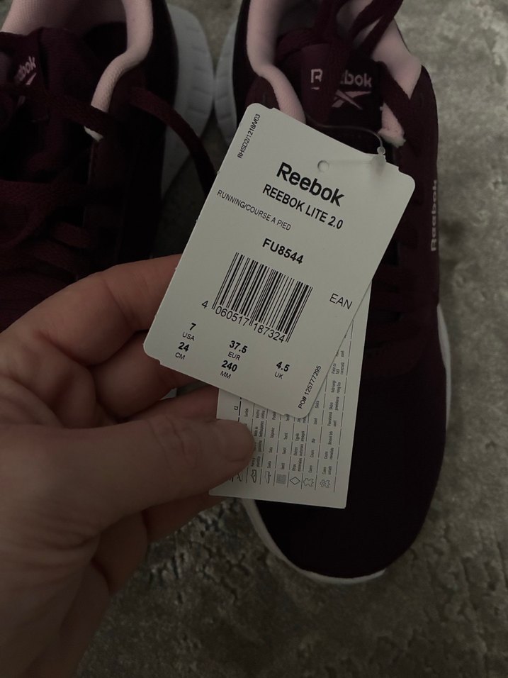 Bordo Bağcıklı Kadın Spor Ayakkabı - Görsel 2