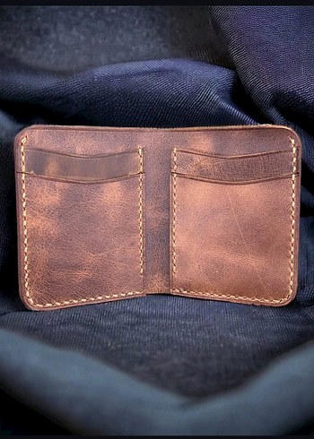 %100 Hakiki Deri Cüzdan - Görsel 2
