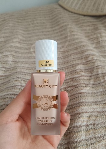 Beauty City Suya Dayanıklı Bej Fondöten - Görsel 2
