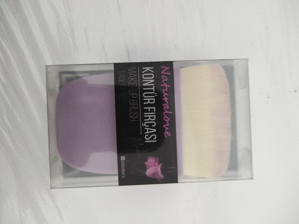 Naturalowe Koyu Pembe Kontür Fırçası - Görsel 2