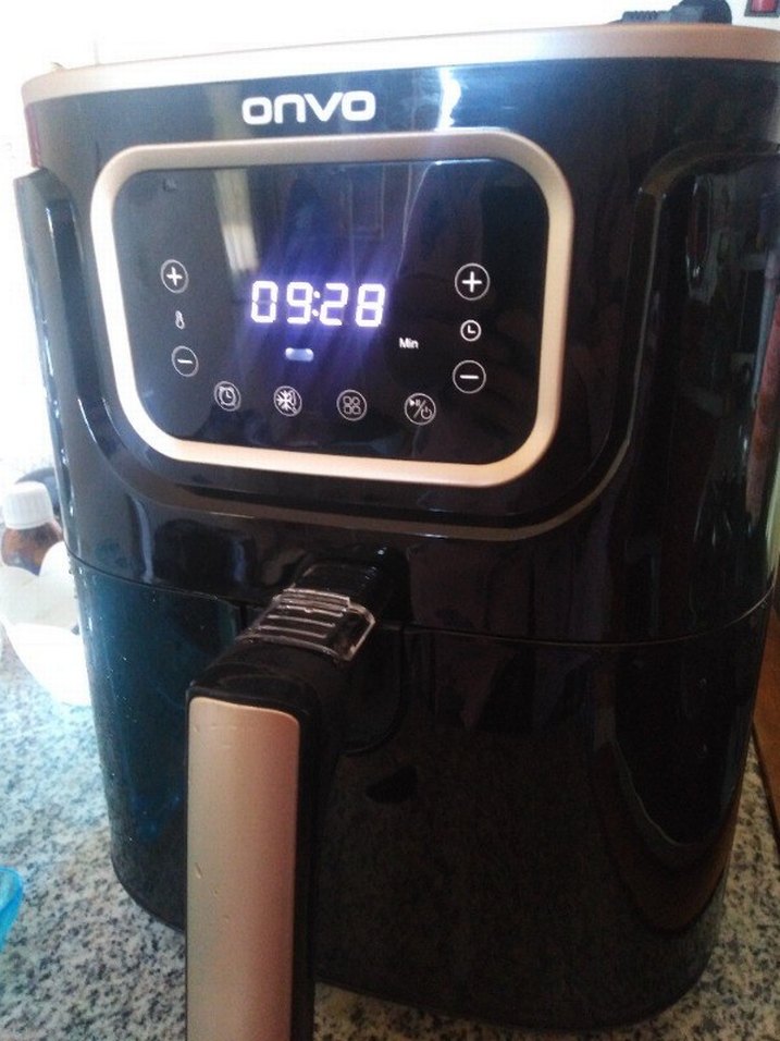 Onva Siyah Air Fryer OVFRY04 - Görsel 3