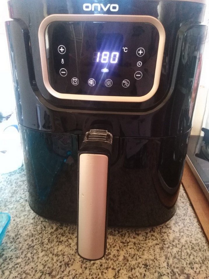 Onva Siyah Air Fryer OVFRY04 - Görsel 2