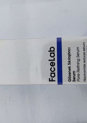 Gözenek sıkılaştırıcı serum facelab - Görsel 2