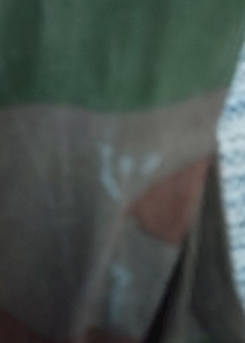 Kamuflaj Desenli Çok Renkli paraşüt pantolon - Görsel 2