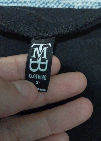 Siyah Baskılı Kısa Kollu Tişört - Görsel 3