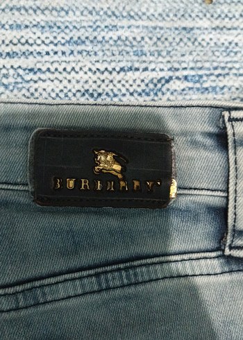 gri burberry pantolon - Görsel 4