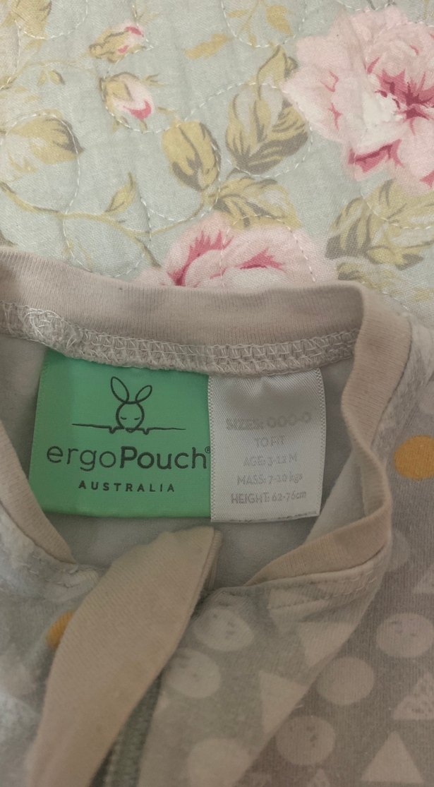 Ergopouch Gri Desenli Bebek Uyku Tulumu - Görsel 3