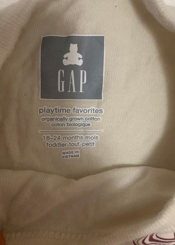 Gap Bej Erkek Çocuk Kısa Kollu Tişört - Görsel 2