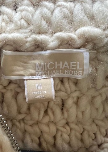 Micheal kors Uzun Kollu Kapüşonlu peluş Kadın Kaban - Görsel 2