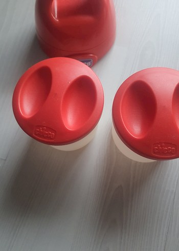 Chicco Kırmızı Bebek Biberon ve mama termosu - Görsel 2