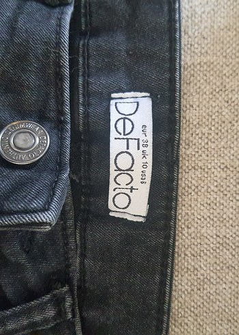 Siyah  Kadın Kot Pantolon - Görsel 2