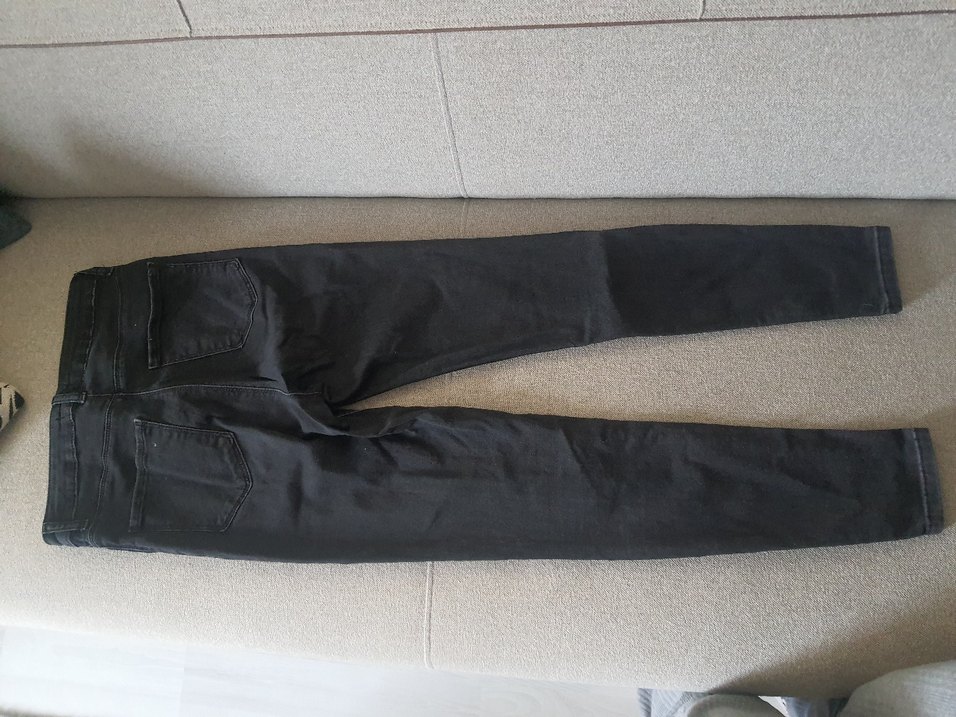 Siyah  Kadın Kot Pantolon - Görsel 3