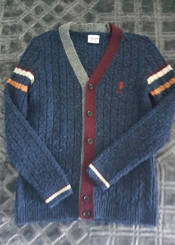 Erkek çocuk Triko Hırka, Uzun Kollu, Düğmeli - Görsel 2