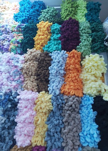 Yeşil Örgü Çocuk Battaniyesi - Görsel 4