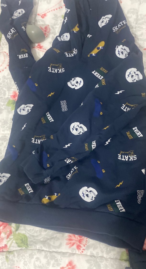 Erkek Çocuk Kapüşonlu Baskılı Sweatshirt - Görsel 2