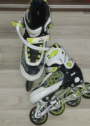 Renkli Baskılı Beyaz Unisex Paten - Görsel 2