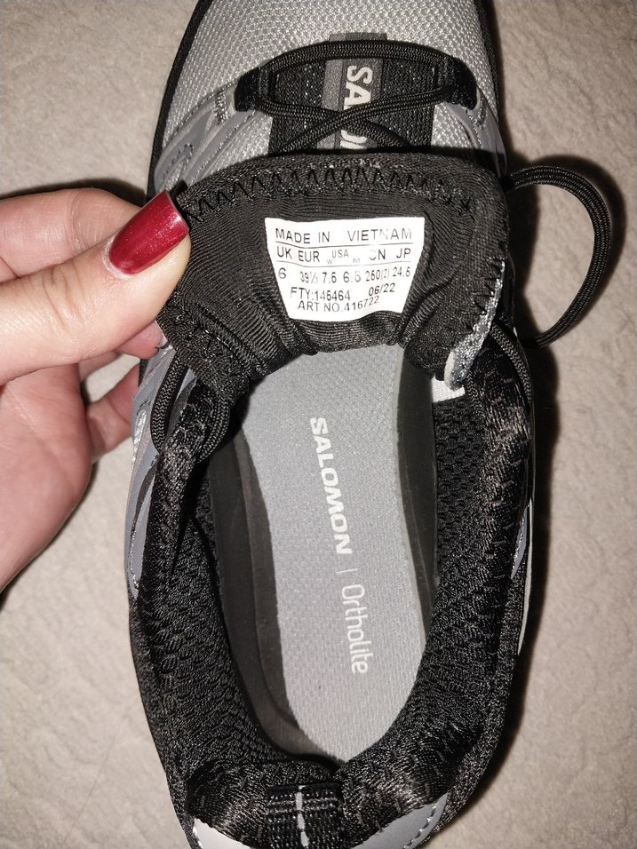 Gri Salomon Outdoor Spor Ayakkabı - Görsel 5