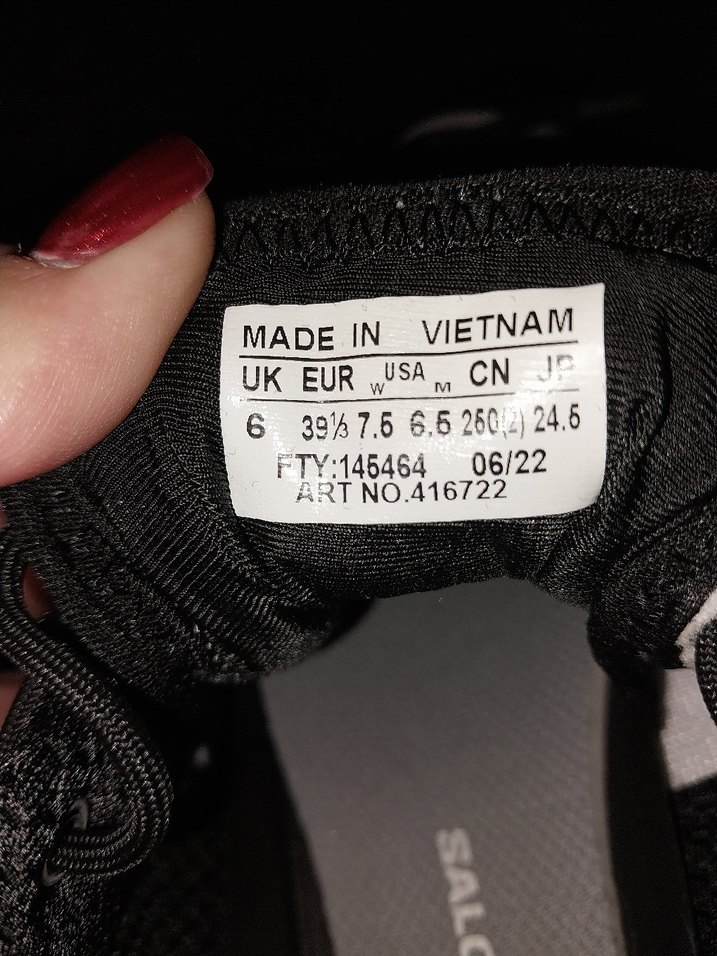 Gri Salomon Outdoor Spor Ayakkabı - Görsel 3