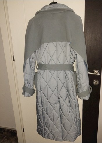 Msvi Uzun Kesim Düğmeli Kaban - Görsel 3