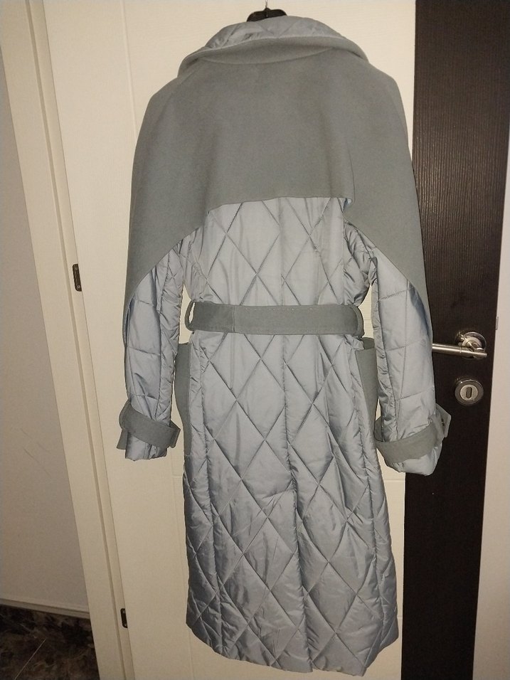 Msvi Uzun Kesim Düğmeli Kaban - Görsel 3