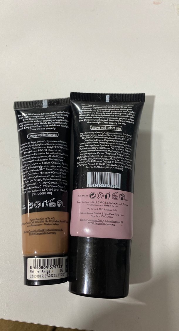 Flormar CC ve BB Krem Seti SPF20 - Görsel 2