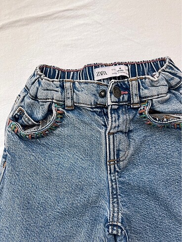 4 Yaş Beden Zara H&M kot pantolon