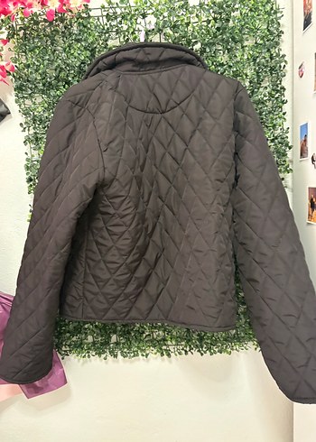 Siyah Fermuarlı Biker Kadın Ceket - Görsel 4