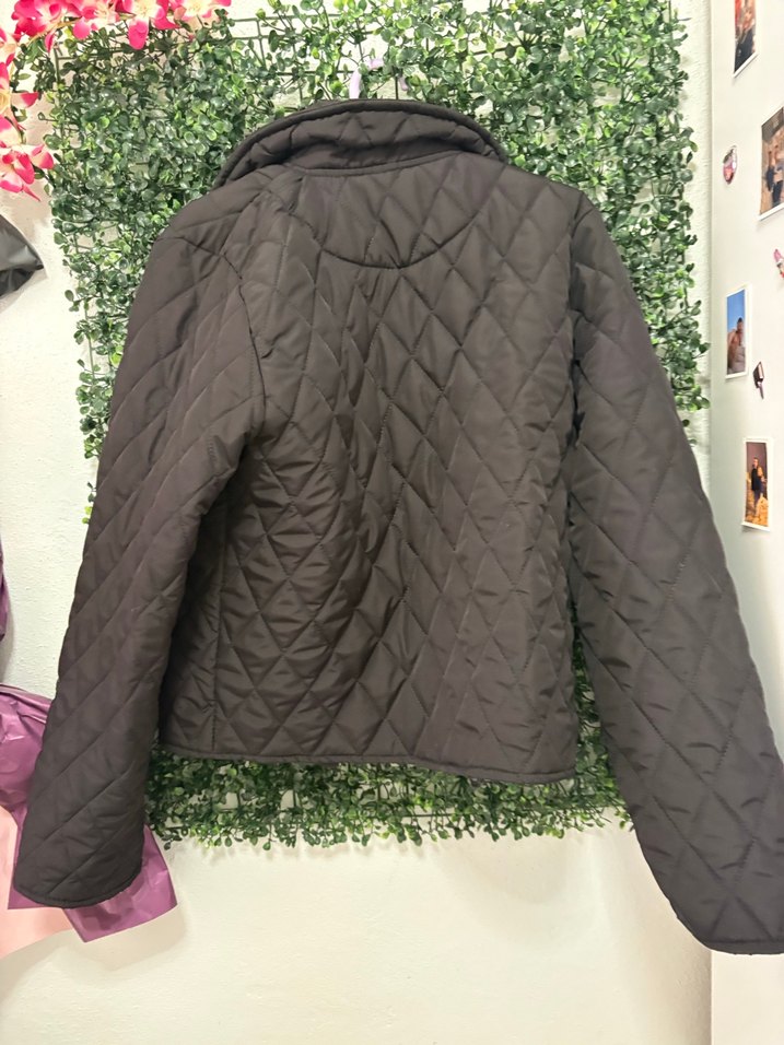 Siyah Fermuarlı Biker Kadın Ceket - Görsel 4